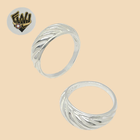 (2-5004) 925 Sterling Silver - Dome Ring - Fantasy World Jewelry