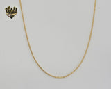 (1-1503-3) Gold Laminate - 1.2mm Box Link Chain - BGF