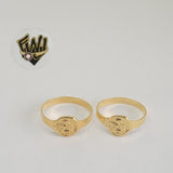 (1-3018) Gold Laminate- Angel Ring - BGF - Fantasy World Jewelry