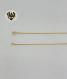(1-6240) Gold Laminate - 1mm Zircon Evil Eye Necklace - BGF - Fantasy World Jewelry