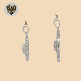 (2-1216) 925 Sterling Silver - Evil Eye Pendants.