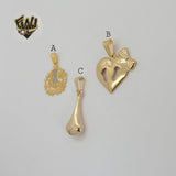 (1-2104) Colgantes Laminado Oro - BGO