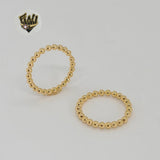(1-3038-3) Gold Laminate - Balls Ring - BGF