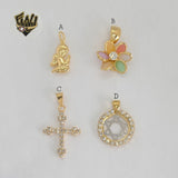(1-2258-2) Gold Laminate Pendants - BGF
