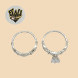 (2-5249) 925 Sterling Silver - Wedding Ring - Fantasy World Jewelry