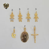 (1-2041) Gold Laminate Pendants - BGF
