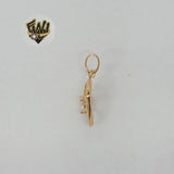 (1-2352) Gold Laminate - Love Heart Pendants - BGO - Fantasy World Jewelry