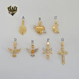 (1-2214) Gold Laminate Pendants - BGF