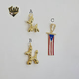 (1-2346-1) Gold Laminate Pendants - BGO