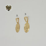 (1-2165) Laminado de Oro - Colgantes de la Virgen Milagrosa - BGF