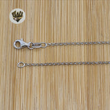 (2-8090) 925 Sterling Silver - 1.5mm Rolo Link Chains. - Fantasy World Jewelry