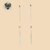 (2-1040) 925 Sterling Silver - Crosses Pendants.