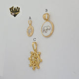 (1-2245) Colgantes Laminado Oro - BGF
