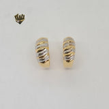 (1-3108) Gold Laminate- Two tone Dome Ring - BGF - Fantasy World Jewelry