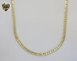 (1-1663) Gold Laminate - 6.5mm Alternative Link Chain - BGO
