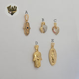(1-2251-1) Gold Laminate Pendants - BGO