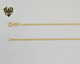 (1-1894) Gold Laminate - 2mm Alternative Mariner Link Chain - BGF