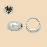 (2-5050) 925 Sterling Silver - Classic Dome Ring - Fantasy World Jewelry