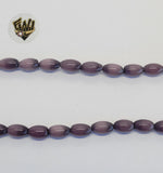 (MBEAD-241) 8mm Rice Beads - Fantasy World Jewelry