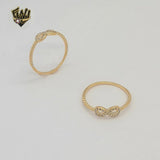 (1-3040-3) Laminado de Oro - Anillo Infinito - BGF