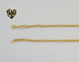 (1-1520-1) Laminado de oro - Cadena de eslabones Rolo alternativa de 3 mm - BGO