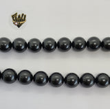 (MBEAD-24) 14mm Black Pearl - Round - Fantasy World Jewelry