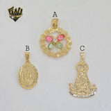 (1-2368) Gold Laminate Pendants - BGF