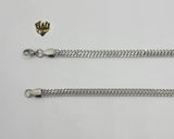 (4-3109) Stainless Steel - 5mm Alternative Link Chain - 24" - Fantasy World Jewelry