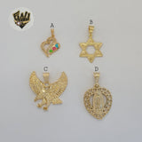 (1-2260) Gold Laminate Pendants - BGO