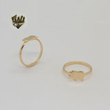 (1-3056-3) Gold Laminate - Elephant Ring - BGF