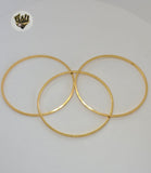 (1-4019) Gold Laminate - 1.5mm Classic Bangles - BGF - Fantasy World Jewelry