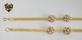 (1-0509) Gold Laminate Bracelet -5mm Bismarck Bracelet- 7.5'' -BGO - Fantasy World Jewelry
