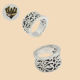 (2-5041) 925 Sterling Silver - Alternative Heart Ring - Fantasy World Jewelry