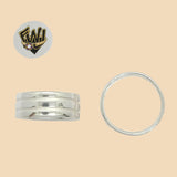 (2-5062) 925 Sterling Silver - Classic Ring - Fantasy World Jewelry