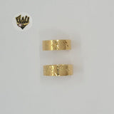 (1-3039) Gold Laminate - Diamond Cut Ring - BGF - Fantasy World Jewelry