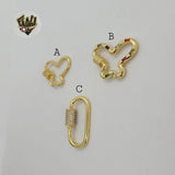 (1-2479) Gold Laminate Pendants - BGO