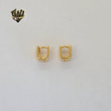 (1-2638-3) Gold Laminate - Plain Square Huggies - BGF