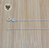 (2-8024) 925 Sterling Silver - 1.1mm Balls Link Chains. - Fantasy World Jewelry