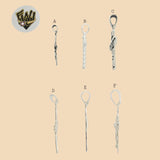 (2-1024) 925 Sterling Silver - Cross Pendants. - Fantasy World Jewelry