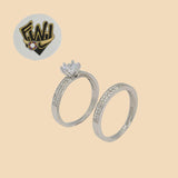 (2-5248) 925 Sterling Silver - Wedding Ring - Fantasy World Jewelry
