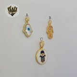 (1-2262-3) Gold Laminate Pendants - BGO