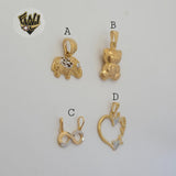 (1-2272) Colgantes Laminado Oro - BGF
