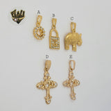 (1-2196-1) Gold Laminate Pendants - BGO