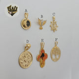 (1-2245-1) Gold Laminate Pendants - BGF