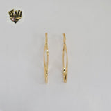 (1-2718-1) Gold Laminate - Infinity Hoops - BGF