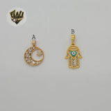 (1-2250) Gold Laminate Pendants - BGO