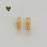 (4-2158) Stainless Steel - Hoops. - Fantasy World Jewelry