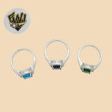 (2-5135) 925 Sterling Silver - Zircon Ring - Fantasy World Jewelry
