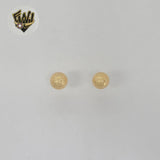 (1-1077-1) Gold Laminate - Balls Earrings - BGF