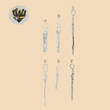 (2-1643) 925 Sterling Silver - Key Pendants. - Fantasy World Jewelry